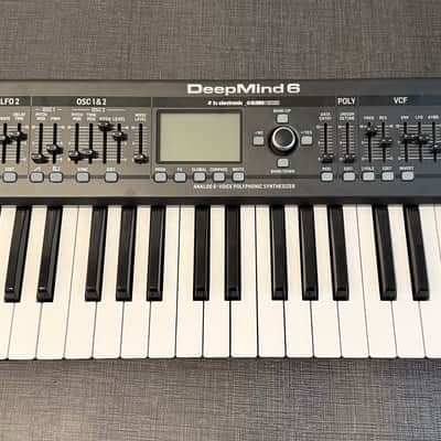 Behringer DeepMind 6 37-Key 6-Voice Polyphonic Analog Synth 2017 - Present - Black