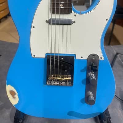 Bill Nash Telecaster t 63 Mani blue Reissue Brand New image 1