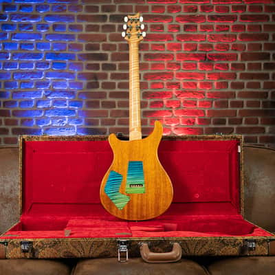 PRS Private Stock #10350 Modern Eagle V LUMINLAY LTD Laguna Dragons Breath image 5