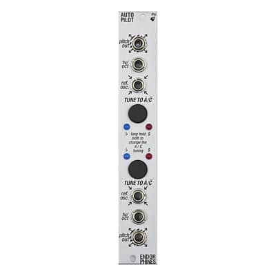 Endorphin.es Autopilot Eurorack Tuner Module (Silver) image 2