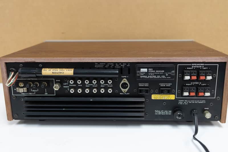 Sansui 661 Stereo Receiver image 2