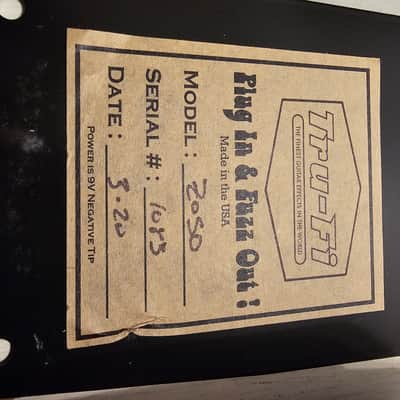 Tru Fi Zoso Fuzz Distortion Overdrive with Box image 9