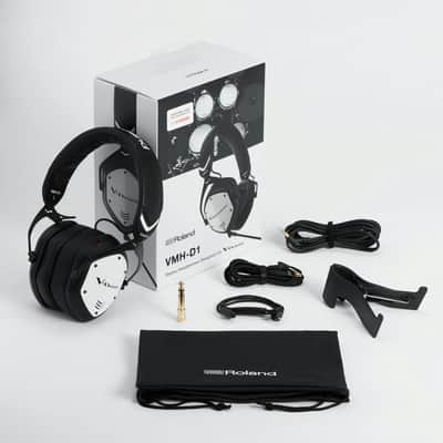 Roland VMH-D1 V-Drums Closed Back Headphones - 32 Ohms - Silver image 3