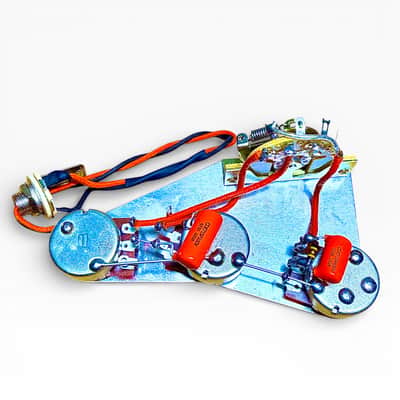 5 way Stratocaster Wiring Harness with Special Tapered Pots image 2