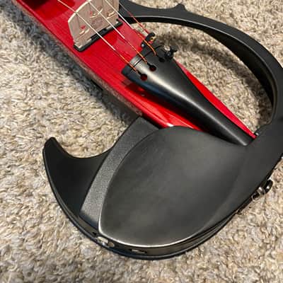 Yamaha SV-200 Silent Violin Performance Model 2017 - Cardinal Red image 3