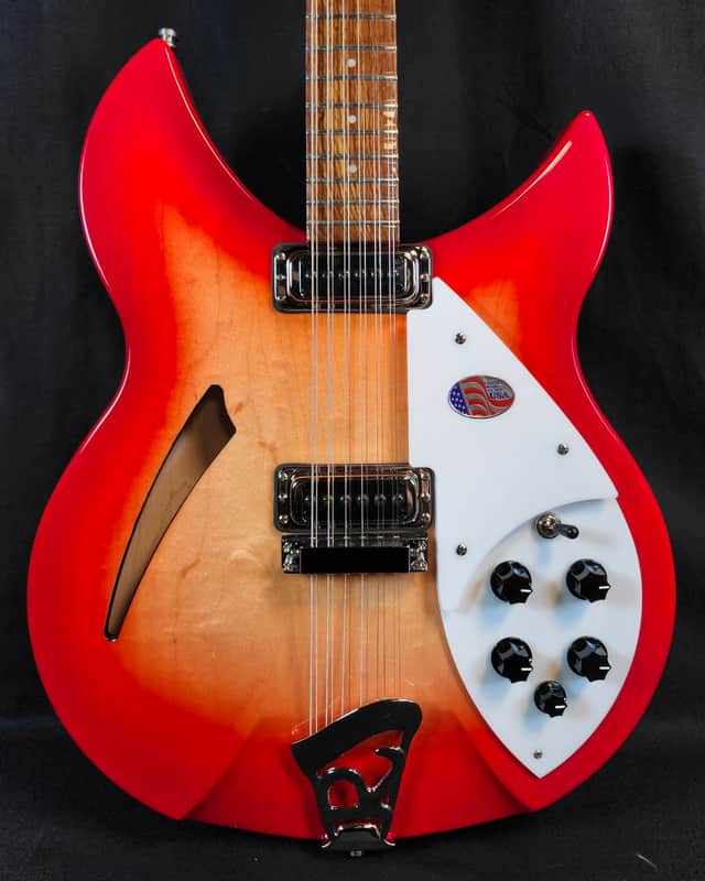 Rickenbacker 330/12 FireGlo 12-String Hollowbody Guitar, w/HSC image 1