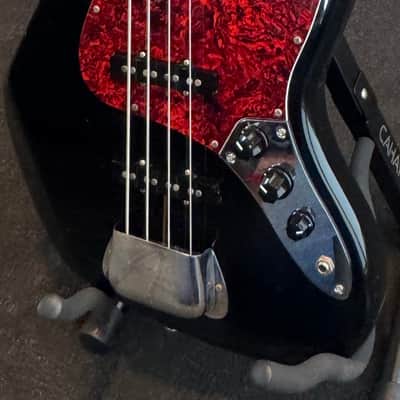 Fender Squire Made in Japan Jazz Bass 1987 - Black image 6