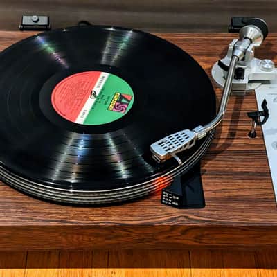 Hitachi PS-48 Direct Drive Semi Automatic Turntable/ Near Mint/ Fully Serviced, Re-Capped & Tested/ Free Shipping image 11
