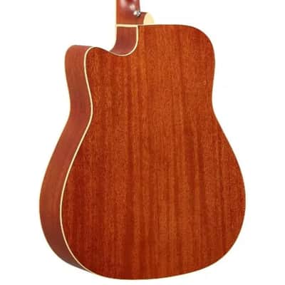 Yamaha FG-C-TA TransAcoustic Cutaway Acoustic-Electric Guitar - Vintage Tint image 2
