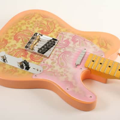 Nash T-68 PSLY Pink Paisley Lollar Pickups GRT-530 image 5