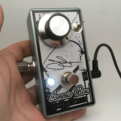 Futile Art FX 📦 Iommic Box Germanium Preamp Mid-Gain Full-Range Modified Treble Booster w. NOS USSR PNP Ge Transistor Russian Full-Range Rangemaster image 9