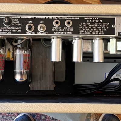 Fender Twin Reverb Head 2-Channel 100Watts image 6