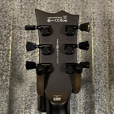 ESP LTD VIPER-1001 Evertune Charcoal Metallic Satin Guitar & Case #0429 Used image 6