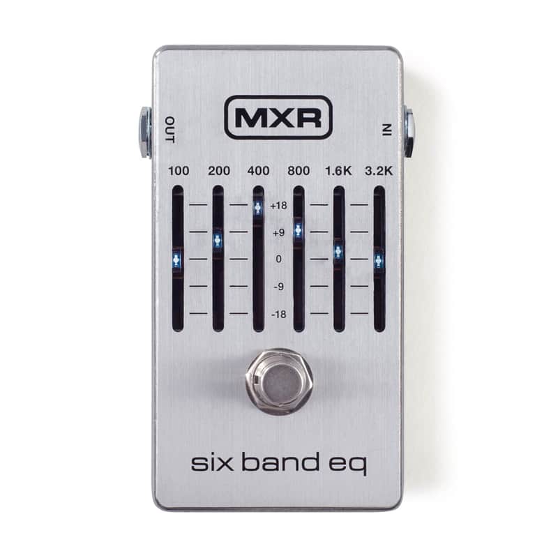 MXR M109S Six Band EQ 2016 - Present - Silver image 1