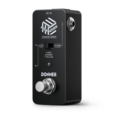 Donner ABY Box Line Selector AB Switch Mini Guitar Effect Pedal True Bypass image 8