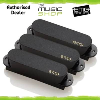 EMG SA SET Active Single Coil Electric Guitar Pickup Set (SA-SET) - EMGSASETBK image 1