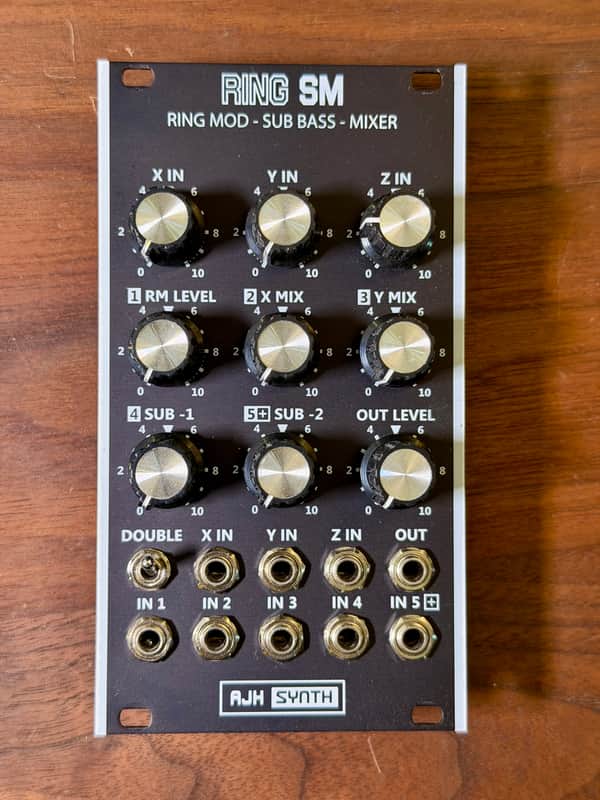 AJH Synth Ring SM Ring Modulator Mixer (Black) image 1