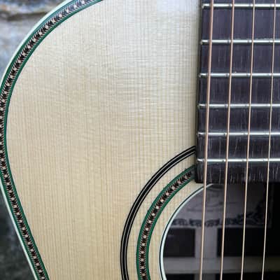 Goodman Handmade Stella/Regal style Grand Concert ladder braced 6 String Guitar image 14