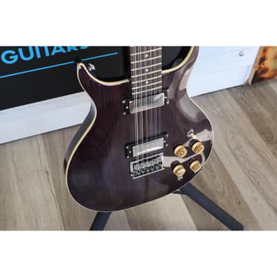 Washburn Wing Series Hawk 12 H12TB-U 12-String Electric Guitar – Trans Black – New image 2