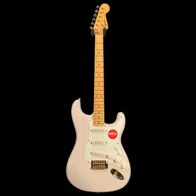 Squier FSR Classic Vibe '50s Stratocaster, Maple Fingerboard, Gold Hardware - White Blonde image 3