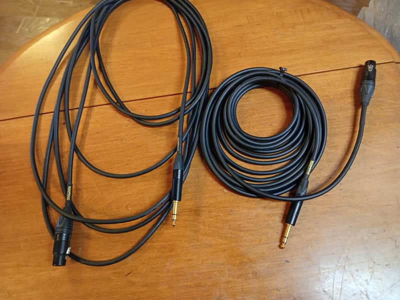 Mogami mogami gold patch cable xlr male - 1/4 20 feet image 1