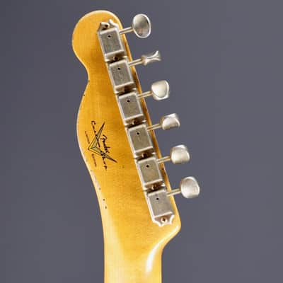 Fender Custom Shop 1954 Telecaster Super Heavy Relic Nocaster Blonde image 11