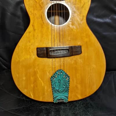 Handmade 40in Bearclaw Sitka Brown Ebony Wide Nut Shellac image 1