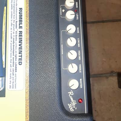 Fender Rumble 500 V3 500-Watt 2x10" Bass Combo image 3