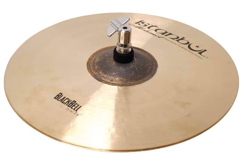Istanbul Mehmet Cymbals 15" Blackbell Shiny Hi-Hat image 1