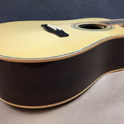Greg Bennett ASDRCE All-Solid Dreadnought Natural Spruce Rosewood