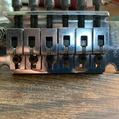Floyd Rose FRT-3 Early-80s Prototype - Chrome Van Halen Non Fine Tuners image 5