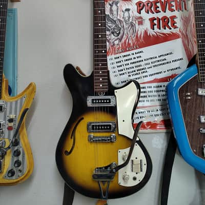 Teisco EP-10T 1960s - Tobacco burst image 2