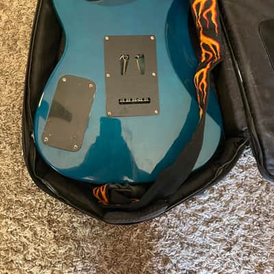 Arbor Super Strat 1980s-90s - Blue image 4