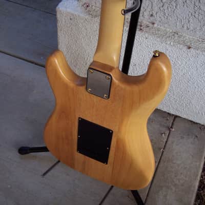 Lotus Stratocaster Style Electric Guitar Japan MIJ L-660 70s-80s Natural Tortoise Pickguard image 20