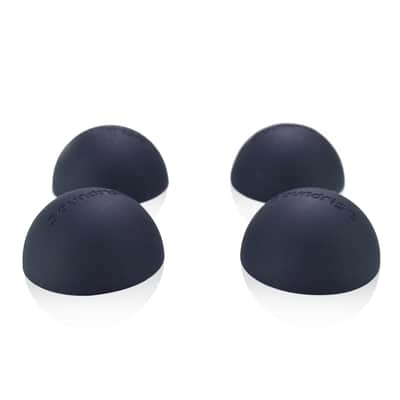 DOMES 1.25" Class-A Silicone Vibration Isolation Pads Self-Adhesive - 8 Domes image 1