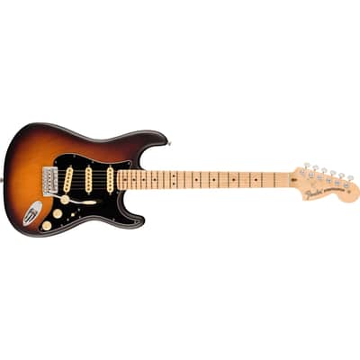 Fender American Performer Limited Edition Timber Pine Stratocaster Guitar - 2-Color Sunburst image 4