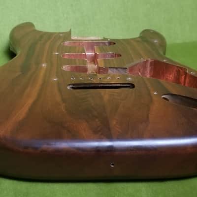 Walnut Stratocaster Body Finished image 5