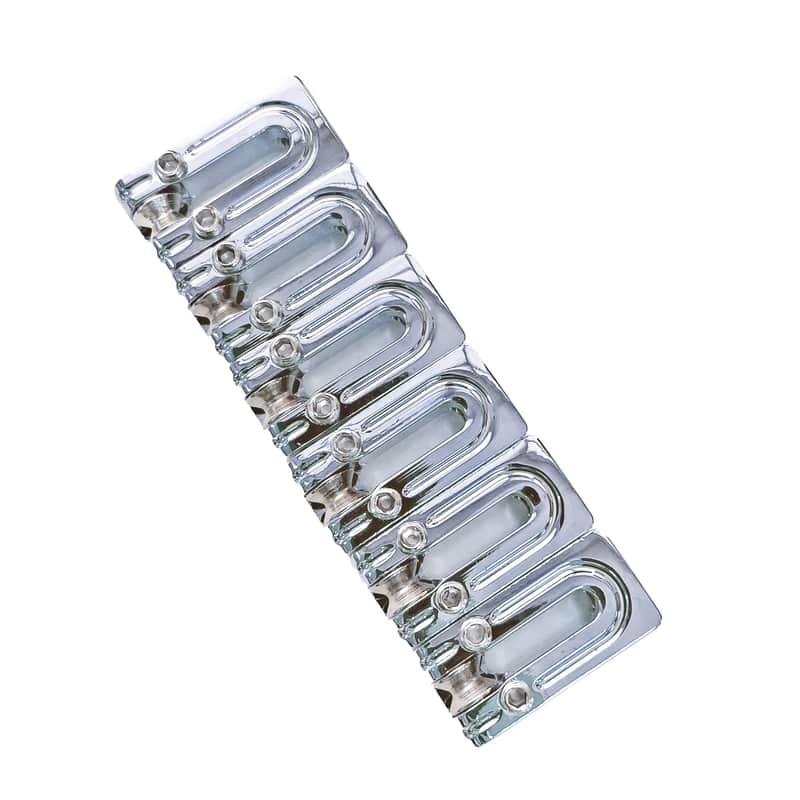 Genuine Floyd Rose Rail Tail Saddle Set - Chrome, Wide 2 7/32" image 1
