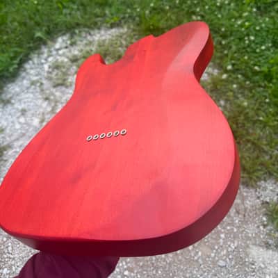Engraved telecaster style body image 12