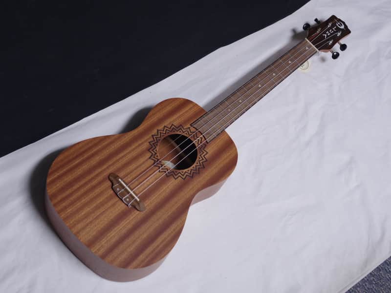 Luna Vintage Mahogany Baritone Ukulele NEW - VMB image 1