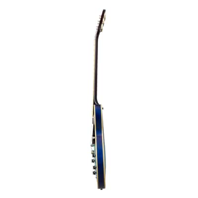 Epiphone Inspired by Gibson ES-335 Figured (Blueberry Burst) - Semi Acoustic Guitar image 3