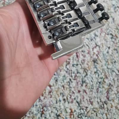 Ibanez Gotoh Lo Pro Edge Tremolo Chrome Awesome Shape!  Floyd Rose replacement, MIJ great quality image 3