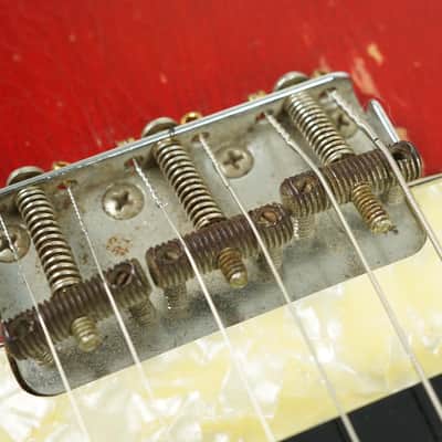 1964 Fender Duosonic, Translucent Red, Mahogany Body + OHSC image 25