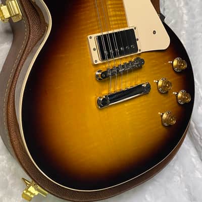 NEW! ! Gibson Les Paul 50's Standard - Tobacco Sunburst - Beautiful Curly / Quilty Flame Maple Top - Authorized Dealer - 9.6 lbs - G07575 image 6