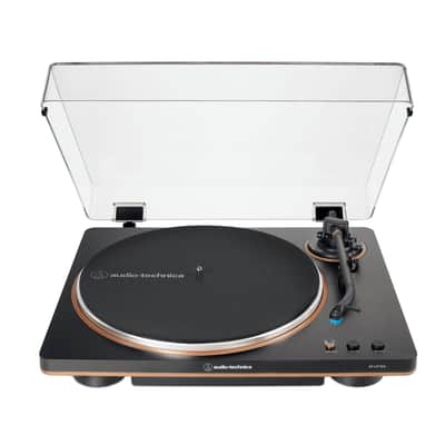 Audio-Technica - Fully Automatic Wireless Belt-Drive Turntable AT-LP70XBT / Bronze Black image 5