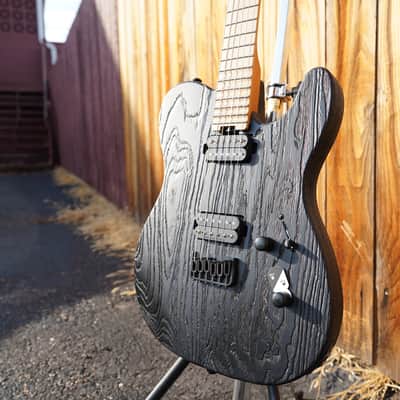 ESP LTD TE-1000 Black Blast 6-String Electric Guitar image 5