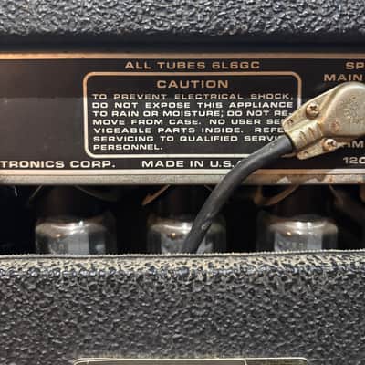 Peavey Artist VT 120-Watt 1x15" JBL D130F Guitar Combo 1970s - Black image 8