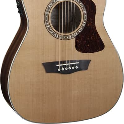 Washburn Other 6 String Acoustic-Electric Guitar, Right, Natural Gloss (HF11SCE-O) image 2