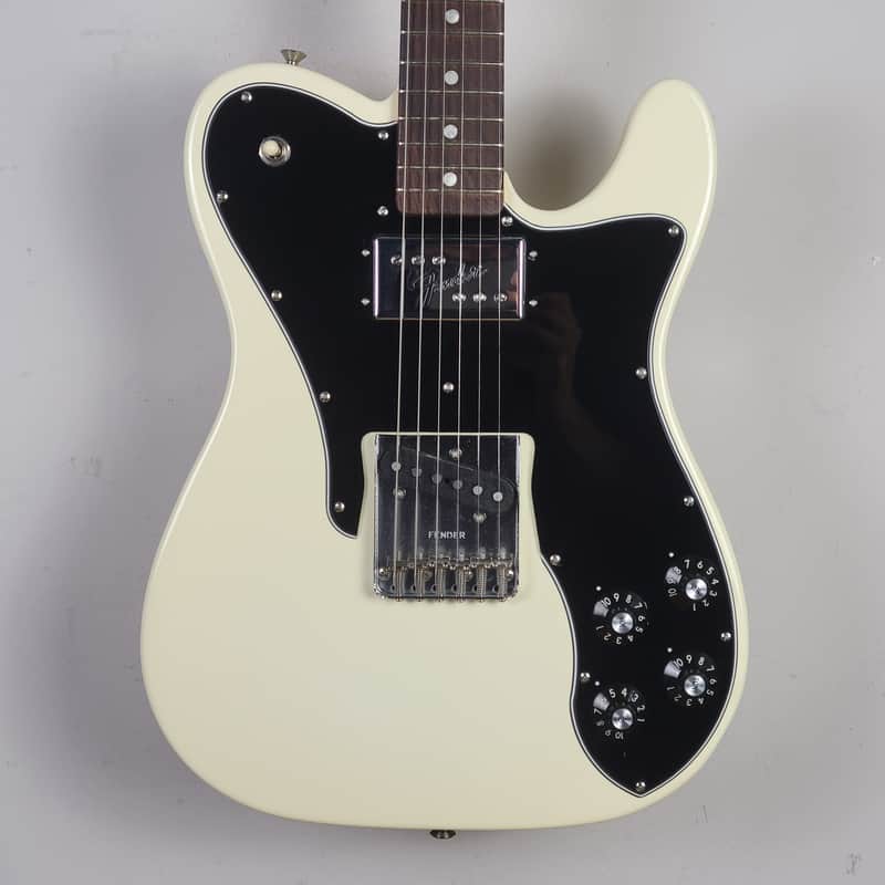 2023 Fender American Vintage II 1977 Telecaster Custom - Olympic White With OHSC