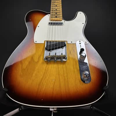 Fender Custom Shop Limited Edition '50s Twisted Telecaster Custom - Chocolate 3-Color Sunburst 2023 image 3